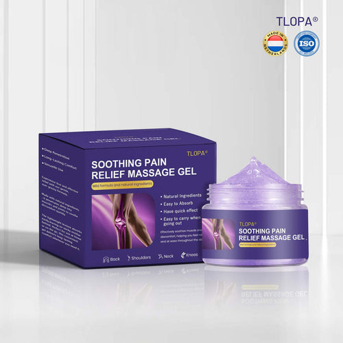 [Officiële winkel]🌟 TLOPA® Natuurlijke pijnstillende gel – 💪Snel absorberend en langdurig comfort voor pijnlijke spieren en gewrichten🌱