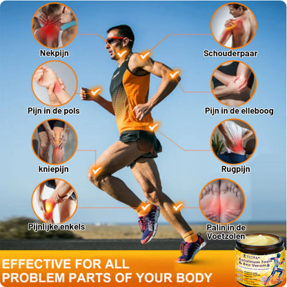 𝗧𝗟𝗢𝗣𝗔® Botox en Bijengif Pijnstillende Botherstellende Crème 丨💎 Nederlandse Orthopaedische Vereniging (NOV)💎(👨‍⚕️Aanbevolen door artsen: Geschikt voor mensen met gewrichtspijn, Puur natuurlijk extract, Gemakkelijk opneembaar, Pijnverlichtend)🌱